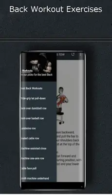 Back Workout Exercises android App screenshot 4