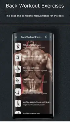 Back Workout Exercises android App screenshot 7